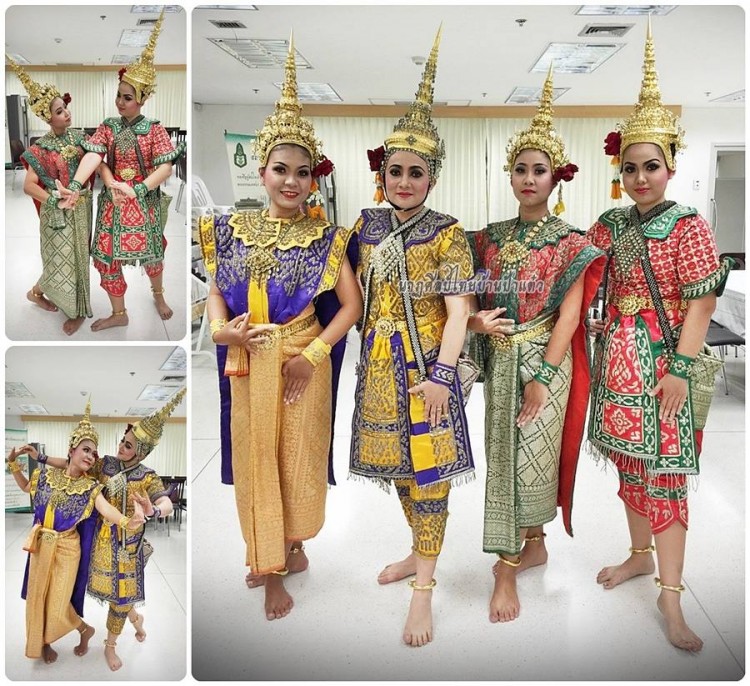 รีวิวชุดยืนเครื่องพระ-นาง